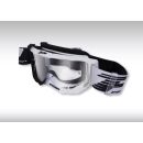 GOGGLES 3300 BLK/WH CLEAR