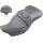 Saddlemen Sitzbank Roadsofa Silver ER CF 2Up BR f. Harley Touring Modelle 08-24