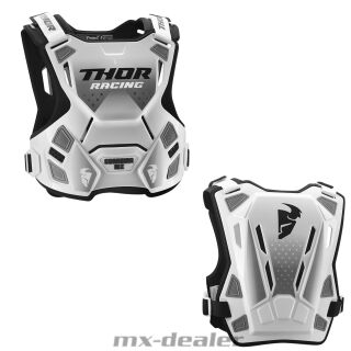 Thor Guardian MX Roost Kinder Brustpanzer Brustschutz MX Enduro Motocross weiß
