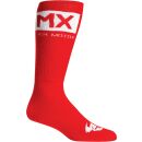 Socken MX SOLID rot/WH 10-13