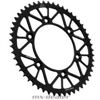 JT Sprockets Kettenrad RACELITE 7075 T6 Schwarz KTM SX SXF EXC