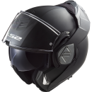 LS2 FF906 Advant Solid Matt Schwarz Klapphelm Motorrad Helm Tourenhelm XXXL (65-66cm)