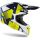 Airoh Crosshelm WRAAP Raze Blau Gloss MX Helm + HP7 Brille Motocross Quad Enduro
