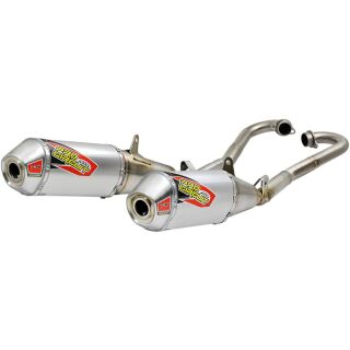 EXHAUST T6 SS DUAL S/A