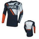 ONeal Element V.23 Shocker Blau Orange Cross Hose Jersey MX Motocross Enduro Combo US 38 / EU 54 XXL