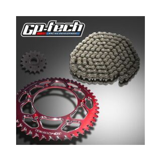 GP-TECH Kettenkit Kawasaki rot DID 520S