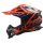 LS2 MX 700 EVO Subverter Stomp Fluo Orange MX Helm Crosshelm + HP7 Brille
