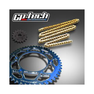 GP-TECH Factory Sprocket Kettenkit KTM blau DID 520 ERT3 SX SXF EXC EXCF Six Days