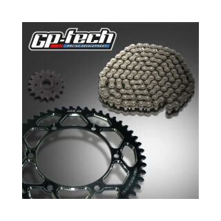 GP-TECH Kettenkit Husqvarna schwarz DID 520S