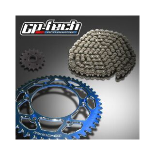 GP-TECH Kettenkit Yamaha blau DID 520S