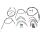 Burly Brand Kabelkit Ape Hanger 16 Zoll schwarz Non-ABS f. Sportster 97-03