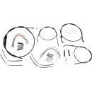 Burly Brand Kabelkit Ape Hanger 16 Zoll schwarz Non-ABS...