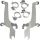 Memphis Shades Sportshield Trigger Lock AL für Harley FXDWG siehe Liste