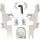 Memphis Shades Trigger Lock AL Batwing Verkleidung f. Harley  FLD 1690 12-16
