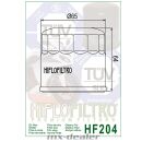 Ölfilter Hiflo HF 204 Kawasaki Ninja ZX10R 2004 bis 2005 ZXT00C
