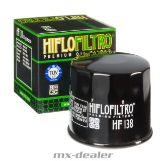Ölfilter Hiflo HF138 Suzuki DL 650 V Strom 2004 bis 2020 Premium