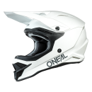 ONeal 3 SRS V.23 Flat White Helm Crosshelm MX Motocross Enduro Quad M (57/ 58cm)