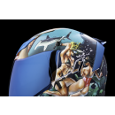 Icon Airflite Pleasuredome 4 Integralhelm Motorrad Helm Stuntriding Caferacer