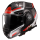 LS2 FF901 Advant X Spectrum Schwarz Rot Klapphelm Motorrad Helm Tourenhelm