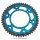 Dual Stahl Alu Kettenrad blau KTM SX SXF EXC