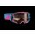 Leatt Velocity 6.5 Pink Cyan Crossbrille getönt Enduro DH MX Motocross Brille