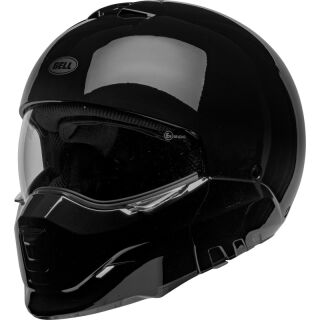 BELL Broozer Helm Gloss Black L