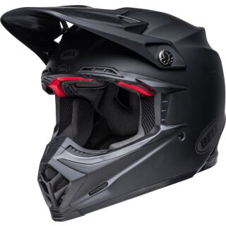 BELL Moto-9s Flex Solid Helm - Schwarzmatt Größe: L