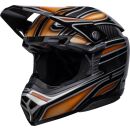 BELL Moto-10 Spherical Helm Solid - Schwarz/Kupfer M