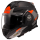 LS2 FF901 Advant X Oblivion Schwarz Matt Titanium Klapphelm Motorrad Helm Tourenhelm