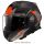LS2 FF901 Advant X Oblivion Schwarz Matt Titanium Klapphelm Motorrad Helm Tourenhelm XXL (63-64cm)