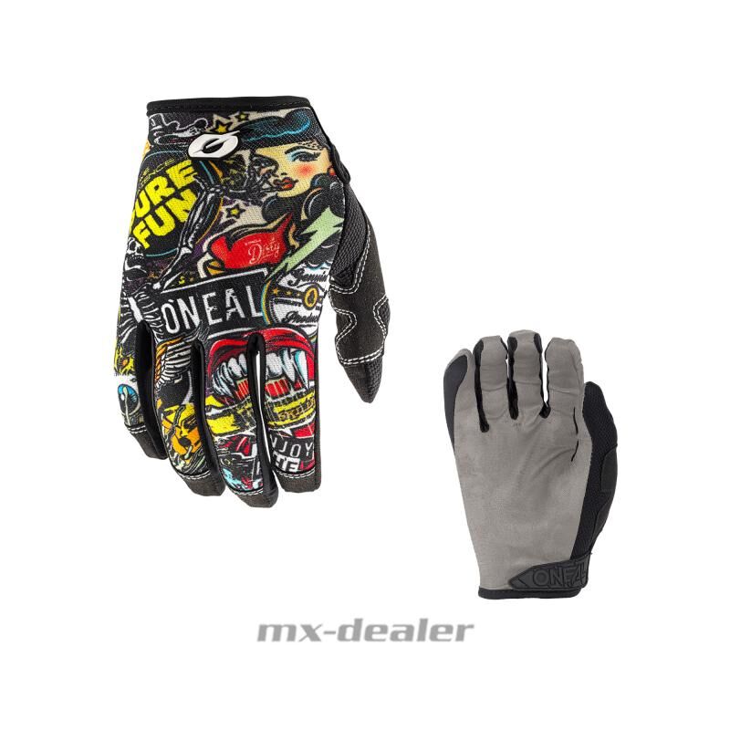 ONeal Mayhem Split MX Handschuhe Moto Cross DH Downhill Enduro Mountainbike MTB 