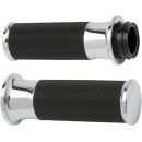 Arlen Ness Griffe Smooth schwarz/chrom elektronisches Gas
