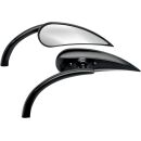 Arlen Ness Spiegel Micro Rad 2 Teardrop schwarz 4-1/2...