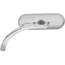 Arlen Ness Spiegel Micro Mini oval chrom/silber 4-1/2 Zoll 13-406