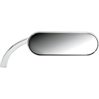 Arlen Ness Spiegel Micro Mini oval chrom/silber 4-1/2 Zoll 13-407