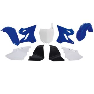 Racetech Plastik Komplett Kit Teile Yamaha YZ 125 250 Restyle Kit OEM blau weiß