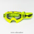 HP7 MX Enduro Brille Crossbrille Neongelb klar Motocross...