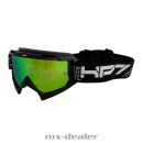 HP7 MX Enduro Brille Crossbrille Schwarz grün...