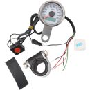 SPEEDO 1.87"PRO WHT KM/H