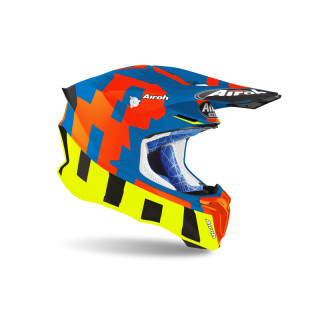 Airoh Twist 2.0 Frame Azure Matt MX Helm Crosshelm Motocross Quad Enduro