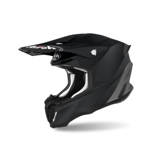 HP7 Brille Motocross Quad 2020 Airoh Twist 2.0 Color Schwarz MX Helm Crosshelm 