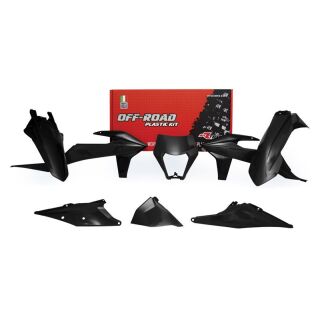 Racetech Plastik Komplett Kit KTM EXC EXF 250 350 450 2020 - 2023 Satz Teile schwarz