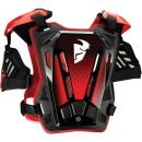 Thor Guardian Brustpanzer Brustschutz mx Enduro motocross schwarz rot