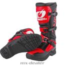 ONeal O´Neal RSX Motocross MX Stiefel Schwarz Rot...