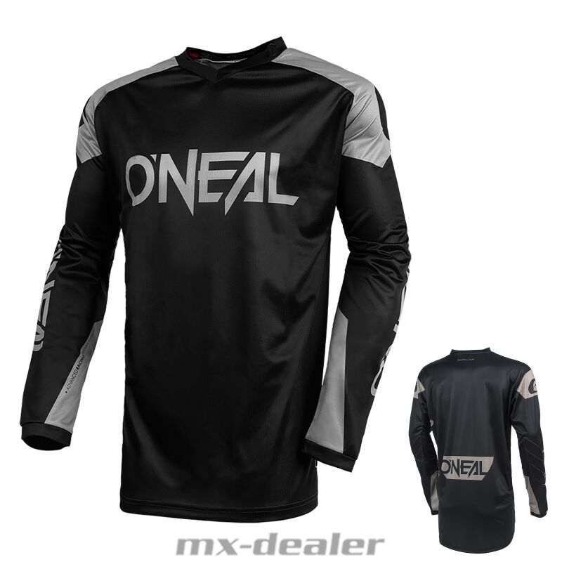 2020 O'Neal Matrix Ridewear Schwarz Jersey Trikot MX Motocross MTB Enduro BMX 