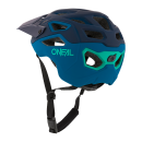 ONeal Pike Solid Blau Teal Fahrrad Helm All Mountain Bike...
