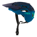 ONeal Pike Solid Blau Teal Fahrrad Helm All Mountain Bike Trail MTB BMX