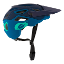 ONeal Pike Solid Blau Teal Fahrrad Helm All Mountain Bike Trail MTB BMX