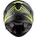 LS2 FF 800 Storm Nerve Schwarz Gelb Motorrad Helm Integralhelm Sonnenblende