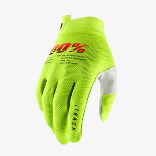 100% Prozent itrack Handschuhe Neongelb MTB DH MX BMX FR Motocross Enduro